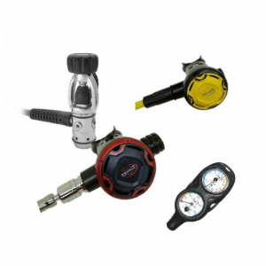 Saekodive | Scuba Diving First and Second Stage Regulator Oxygen Cylinder Pressure Gauge
