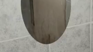 STIKER CERMIN OVAL 3D DINDING Kaca Wallpaper Mirror Stiker Cermin Oval 30 X 20 CM