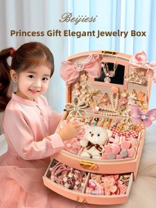 Princess Birthday Gift Girls Hair Accessory Set 10 Year Old Childs Play Dress up Toy from China Suitable for Girls under 3