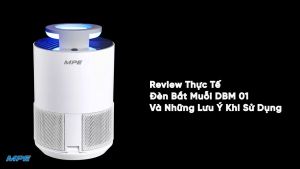Đèn LED UV bắt muỗi thông minh 2 bước sóng để thu hút muỗi DBM-01 chính hãng MPE