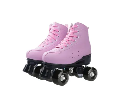 LIWAN | Leather Double Row Roller Skates