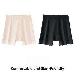 miiow | High Waist Antibacterial Womens Safety Pants Seamless Underwear Cat Person Comfortable Breathable Underpants Flat Footwear