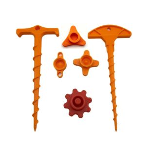 เครื่องมือถอดฝาแก้วสีส้ม - ฝาปิดซีลพลาสติกทนทาน เครื่องมือตกแต่งแบบพกพาที่จำเป็นสำหรับผู้ที่ชื่นชอบงาน DIY