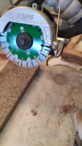 DIAMOND WHEEL JS 125x22.23x2.0MM SUPER LEBAR & Awet Mata Potong Concrete Batu Keramik Granit