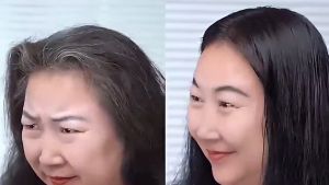 Herbal Hair Dye Shampoo: Turn Your White/Gray Hair Into Black/Brown In Just 5 Minutes - Non-irritating and harmless Fragrant Shampoo