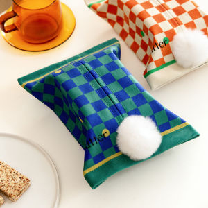 Dopamine Creative Household Minimalist Living Room Car Tissue Bag Desktop Tissue Cover Car Paper Napkin Box