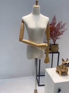 Thickened Linen Women's Clothing Store Display Rack & Window Display Racks