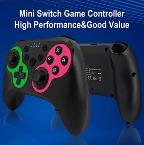 T31 Mini Switch Game Wireless Controller Type-C Input with Turbo and Vibration Function For Nintendo Switch Lite