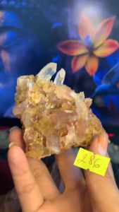 Đá thạch anh flowers ổ vàng Citrine tự nhiên thiên nhiên lấp lánh tinh thể phong thủy vũ trụ năng lượng cao mã số 286