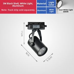 Ultra Bright LED Track Light For Clothing Store Exhibition Hall