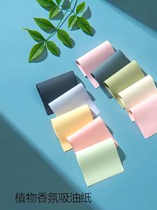 TORAS 100pcs Oil Paper For Face Oil Control Film Paper Powder Natural Green Tea Oil Blotting Tissues