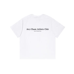 Áo Thun Cotton Nguyên Chất Tay Ngắn Mùa Hè Thường Ngày Rộng Rãi Cho Nam Và Nữ Thiết Kế Chữ Cái Nhỏ Gọn Thời Trang