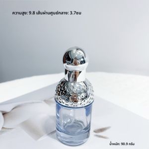 แบบพกพาแก้วน้ำหอมพ่นขวดที่ว่างเปล่าที่มีสีสันกดสเปรย์ขวด 30 มลเปลี่ยนขวดเครื่องสำอางสำหรับเครื่องมือความงาม