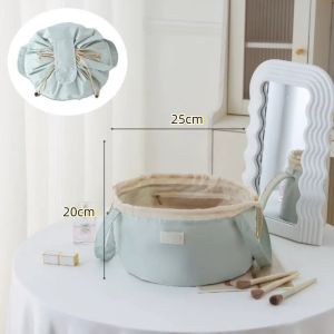FUSHIXIONG | Waterproof Large Capacity Makeup Bag Rope Closure