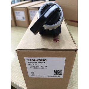 Công tắc xoay CRSL252A1 2 vị trí phi 25 cần dài tiếp điểm NO+NC Hanyoung Nux