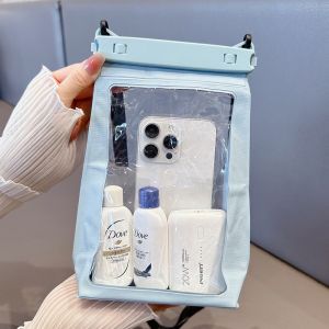 Large Capacity 3D Waterproof Phone Bag Touch Screen Photography Sealed Diving Suit for Swimming Rafting Universal Outdoor Sport Bag