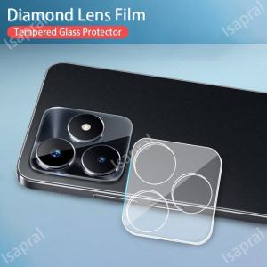 Realme C63 C61 C65 C53 C51 C55 4G Camera Lens Protector Ultra-thin HD Clear Transparent 3D Curved Tempered Glass Lens Film Camera Glass