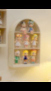 COCOGU ชั้นวางโมเดล ติดผนัง 3 ชั้น รุ่น 905 - cream