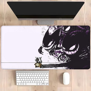 PTCG gengar Gaming Playmat Anime Keyboard Pokemon Eevee Mousepad Gamer Mouse Pad Laptop HD Printing PC Cabinet Rug XXL Desk Mat