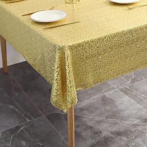 1.2x1.8m Sequin Table Cloth Overlay Blink Deco Banquet Wedding Pelapik Meja Kain Glitter Sparkle