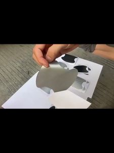 4in1 Universal Car Handle Stickers Anti Scratches Door Protection Film Exterior Accessories / Pelekat Anti Calar Kereta