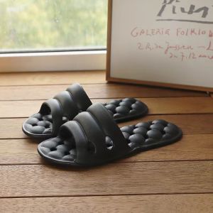 Foldable Portable Hotel Bathroom Anti-Slip Swimming Slippers EVA round Toe Home Comfortable Breathable Wear-Resistant Slippers