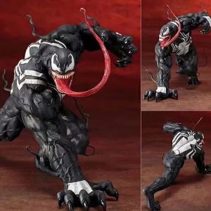 Deadpool Poison Hand-Made Spider-Man Iron Man Team Toy Marvel Movie Surrounding Model Decoration Toys Gift