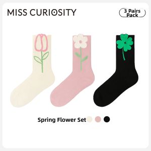 Miss Curiosity | Breathable Warm Mid-Calf Socks