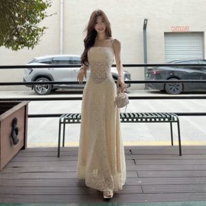 CHANGTONG | Đầm Dây Đẹp Giúp Gầy