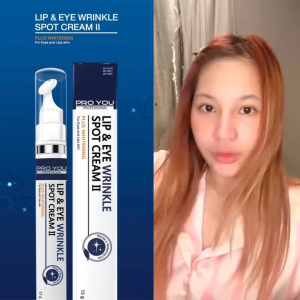 Pro You Lip & Eye Wrinkle Spot Cream II (15g) โปรยู ลิป แอนด์ อาย 2 หลอด ครีมบำรุงรอบดวงตา