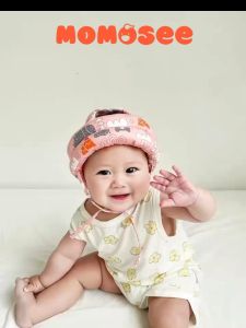 Momosee Pelindung Kepala Bayi Topi Bayi Baby Head Protector Safety Helm Pengaman Kepala Bayi FH04