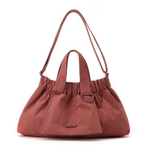 GStar Large Capacity Sling Bag for Women 2024 Foldable Messenger Bag Dumpling Bag Multi-functional Handbag Nylon Bag with Adjustable Shoulder Strap