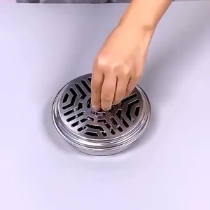 Charissa ถาดใส่ยากันยุงสแตนเลสพรีเมียม ดีไซน์โมเดิร์น ป้องกันไฟไหม้