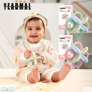Teething Toys 3 6 Months for Kids Girls Boys3 Pack Silicone Rattle Chew Toys for Babies 6 12 18months Newborn InfantCombinable