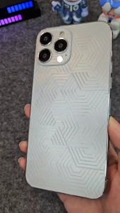 Pelekat Filem Belakang Telefon GRADIENT SHINE (7) ONE PIECE / POOH - PHONE BACK SKIN 3M SQUID Wrap ALL MODEL