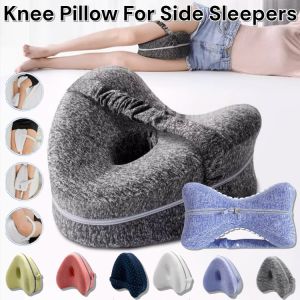 Knee Pillow For Side Sleepers Memory Foam Leg Pillow Knee Support Pillow Ergonomic Leg Cushions Corrective Pillow For Joint Pain Relief