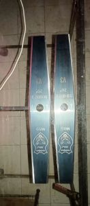 ราคาพิเศษ ใบมีดตัดหญ้า เสือป่า 20 นิ้ว เหล็ก M85 หนา 2 มิล งาน Modify ลับคม 2