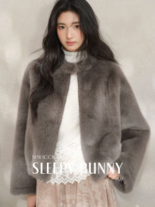 Faux Mink Fur Outerwear Cozy Style