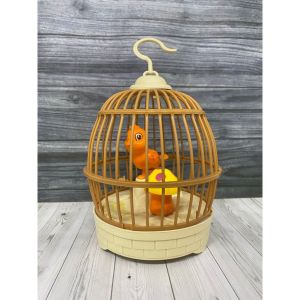 Mainan Anak Burung Dalam Sangkar Bersuara Mainan Anak Burung