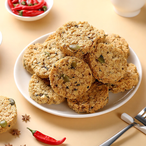 Pumpkin Seed Oat Crisp Biscuit High Protein Sugar Free