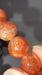 (SG Seller Ready Stocks) Premium Grade Golden Sand Sunstone Bracelet 10mm+ (with Certification)  收藏级天然金沙太阳石手链 10+毫米  (配证书)