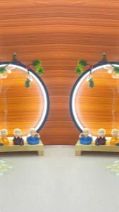 [TẶNG KÈM HỘP NỤ TRẦM] Thác Khói Trầm Hương Tiểu Hòa Thượng Kết Hợp Đài Sen Tịnh An Deco Qùa Tặng.