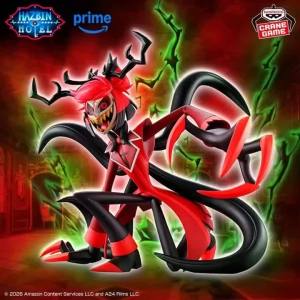 Bandai | 100% Original Banpresto Hazbin Hotel Alastor Radio Demon Figure PVC Statue Anime Collectible Decor Gift In Stock