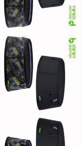 Mountainhiker | Map Brother Woven Elastic Sports Waist Bag Pack Running Race Number Belt for Triathlon Marathon Cycling Mountaineering Bag W1001