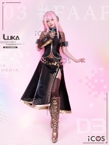 Luka Cosplay Costume Womens Uniform Initial Sound Interactive Doll Custom Made Gaming Festival Cultural Costume Accessories