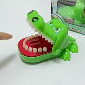 Crocodile Teeth Biting Finger Dentist Toy Alligator Prank Game Family Party Kids Decompression Lucky Game