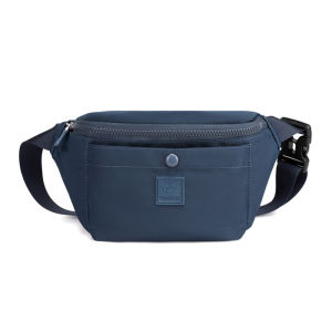 K-style Fashion Womens Ins Trendy Pure Color Chest Bag Casual South Korea Minimalist Big Belt Bag Waterproof Trendy Mobile Phone Bag