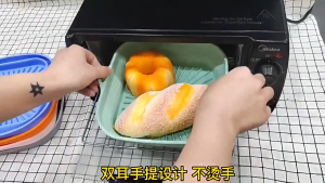 Foldable Air Fryer Silicone Liner Silicone Salver for Air Fryer Square Air Fryer Liner Non Stick Baking Tray