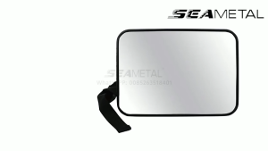 SEAMETAL Adjustable Wide Car Rear Seat Mirror Baby/Child Safety Seat Mirror Monitor Square Safety Car Baby Mirror