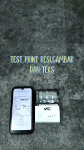 PRINTER THERMALBLUETOOTH VSC MP-58C 58mm SUPPORT MOKA GOBIZ - NEW TYPE C PORT - PRINTER ALAMAT RPP02 - PUTIH